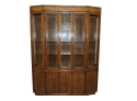 A Drexal Herirage Fine Oak Solid Wood China Cabinet