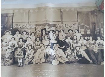 Fifth Annual Minstrel Show Parents Club Dec 6 & 7 1935