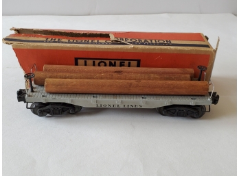 Lionel Log Flat Car 6411