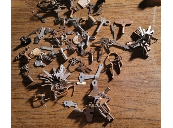 Vintage And Antique Key Lot