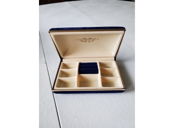 Blue Velvet Jewelry Box 7.5' X 4.75' X 2'