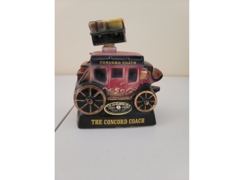 Old Mr Boston Whiskey Stage Coach Decanter