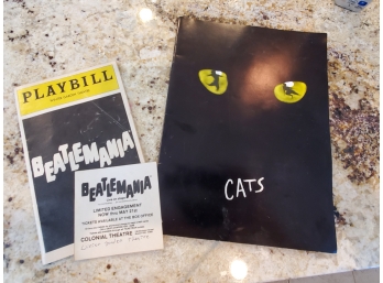 1970s Vintage Broadway Playbills And Paper 1968