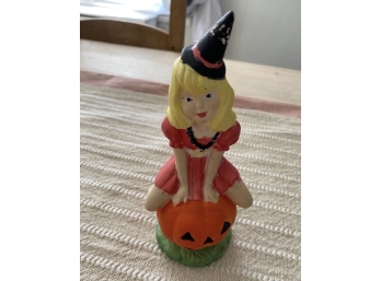 Plaster Halloween Girl