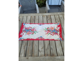 Vintage Small Table Runner Approx. 2 Ft