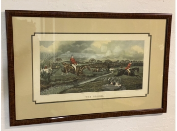 Framed Reprint Of The Brook By T Walsh