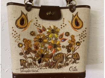 Vintage Collins Of Texas Bejeweled Handbag - Wonderland
