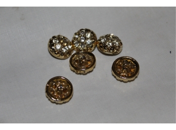 Vintgae Rhinestone Buttons