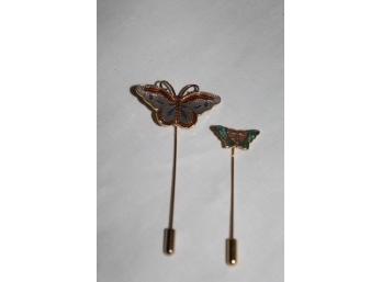 Butterfly Stick Pins