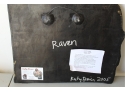 Raven Plaque By Katy Diver