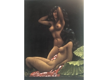 Vet Vintage Nude Painting