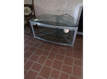 Glass TV Stand 2 Tier