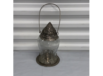 Silverplate Lantern