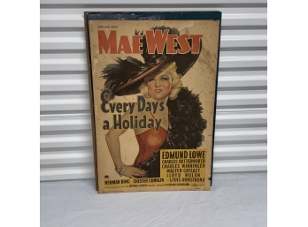 Original 1938 Mae West Poster