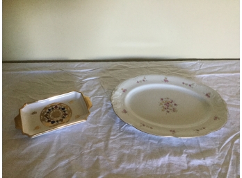 Small Decorative Tray With Dish