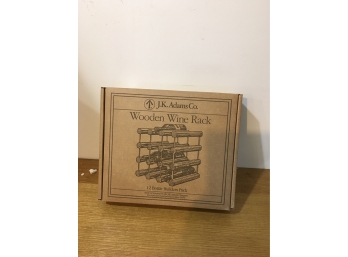 J.k. Adams Co. Wooden Wine Rack