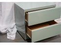 FORMICA 1991 TWO DRAWERS NIGHT-TABLE