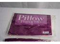 LOT OF 2 NEW PILLOW PROTECTORS SIZE KING
