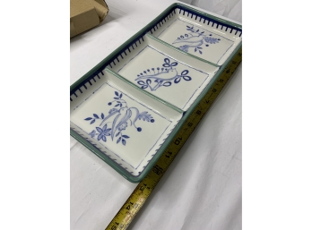 Villerory And Boch Divider Plate With Box