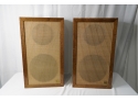 LOT OF 2 AR Inc VINTAGE SPEAKERS, CHECK PHOTOS, 25X13 INCHES