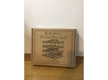 J.K. Adams Co. Wooden Wine Rack