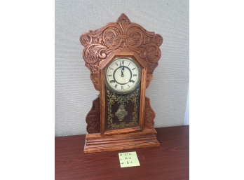 Oak Wall Clock, Untested