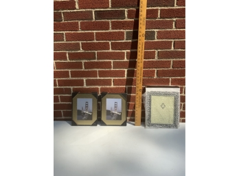 LOT OF 3 NEW PICTURE FRAMES