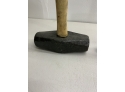 LOT OF 2 SMALL SLEDGE HAMMERS