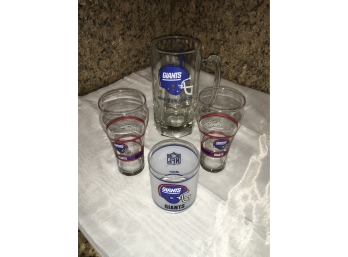 Giants Collection Of Shot Glasses