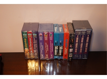 Lot Of Vhs Tapes Sealed