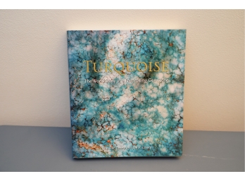 Turquoise Hardcover Book
