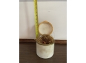 FLOWER POT WITH LID 8 INCH HIEGHT