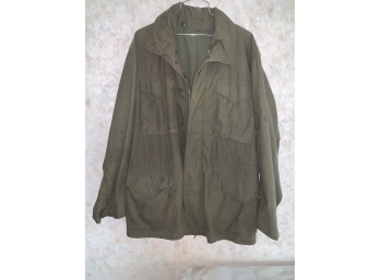 Military Jacket With Buttons