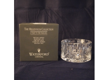 Waterford Crystal  Millennium Champagne Bottle Coaster