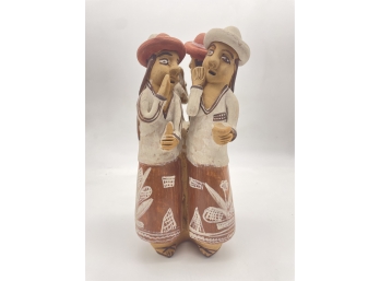 MEXICAN POTTERY UNSIGNED 1960S