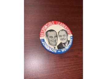 Presidential Campaign Pin
