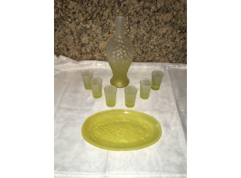 Lemon Cello Desert Glass Cups