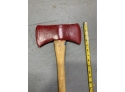 Double Sided Red Axe