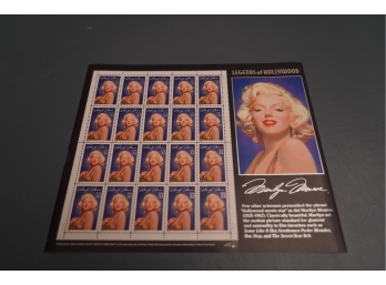 Hollywood Legend Sheet Of Stamps