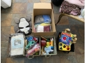 LOT OF BABY CLOTHES AND TOYS