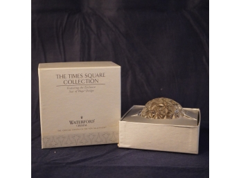Waterford Crystal The Times Square Collection ' Times Square Star Of Hope Ball Pweight