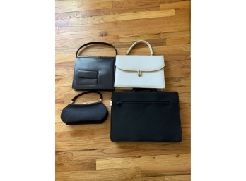 LOT OF 3 BAGS WITH A NEW PORTFOLIO