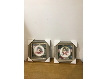 Lady And Flower Picture And Frames