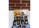 Lot Of Disney Pins With Bag