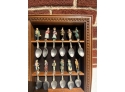 SPOON SET WITH CHARACTERS FROM CHARLES DICKENS BOOKS