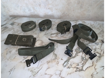 Miscellaneous Suspenders And A Belt Military