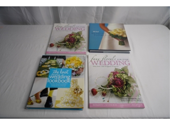LOT OF 4 WEDDING BOOKS
