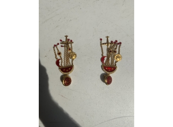 CLIP ON EARRINGS FROM NICE, FRANCE
