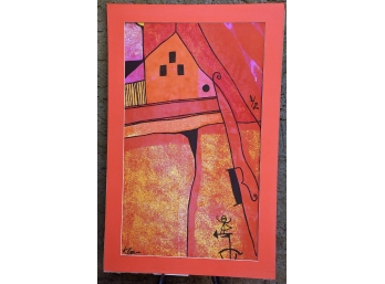 'Orange House' By Paul Klee (1879-1940)