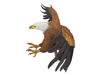 Freedom's Pride Large American Eagle Wall Sculpture By Samuel Lightfoot